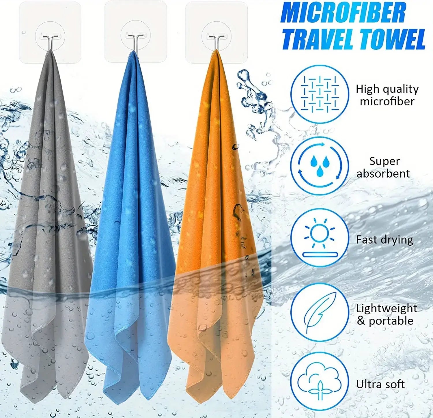 Quick Drying Absorbent Towels