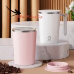 Kitchen Electric Mixing Cup Stirring Coffee Cup Automatic Mixing Mugs Cup Lazy Rotating Magnetic Water Cup - Image 2