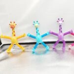 Giraffe Tubes Sensory Toys Novelty Spring Fidget Toy Stretch Tube Stress Relief Toy For Kid Birthday Gift Party Favors - Image 3